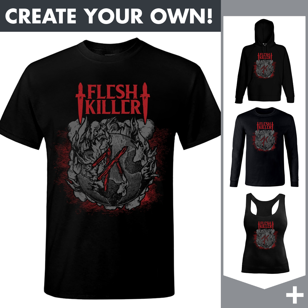 Fleshkiller - Red Logo - Merchandising