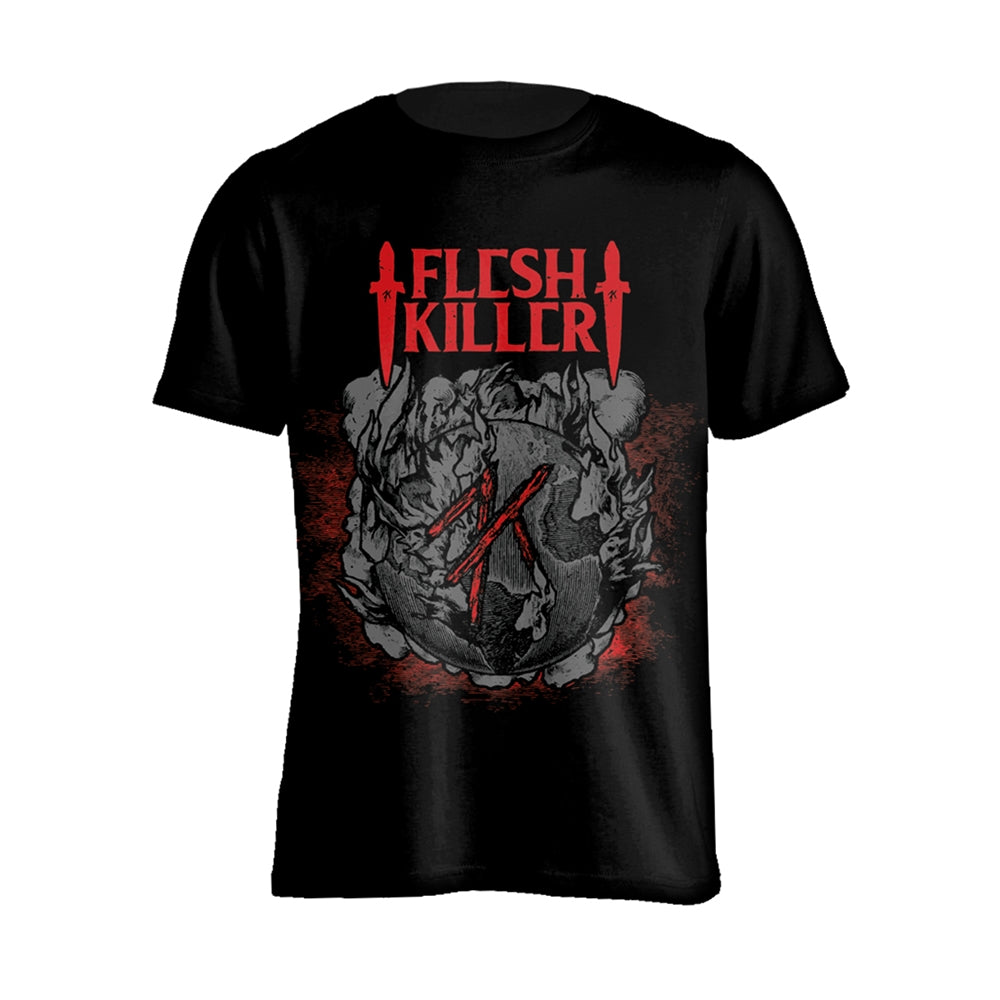 Fleshkiller - Red Logo - T-shirt - PHD