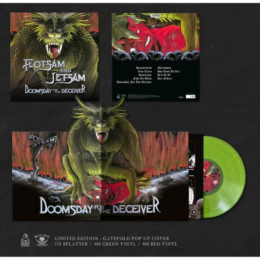Flotsam And Jetsam - Doomsday For The Deceiver - LP Gatefold Coloured - Church Of Vinyl