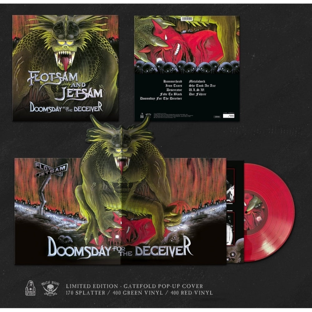 Flotsam And Jetsam - Doomsday For The Deceiver - LP Gatefold