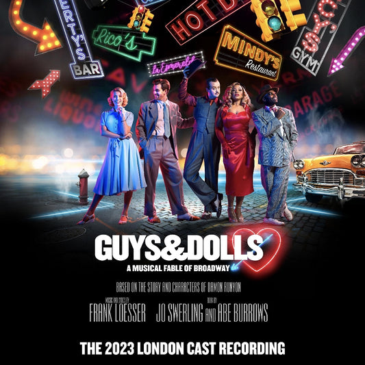 Frank Loesser - Guys & Dolls (The 2023 London Cast Recording) - CD DIGIPAK - Broadway Records