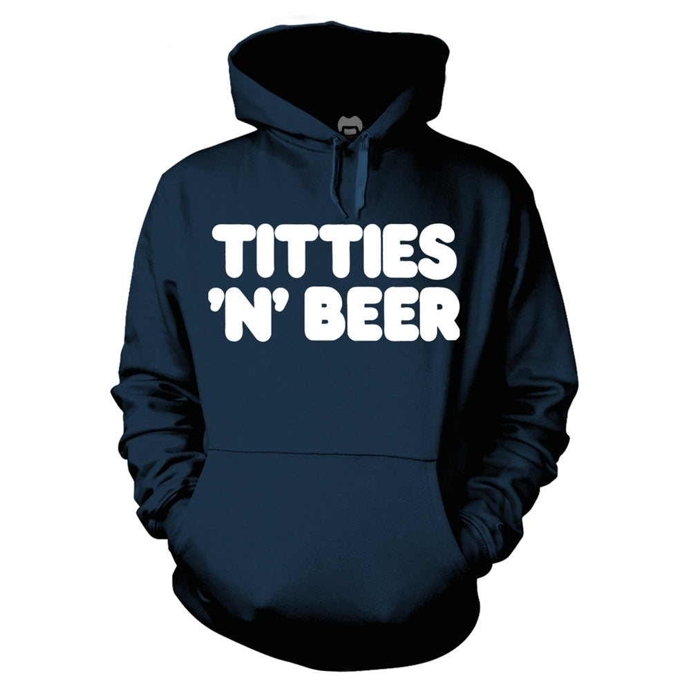 Frank Zappa - Titties 'n' Beer - Hooded Sweat Shirt - PHD