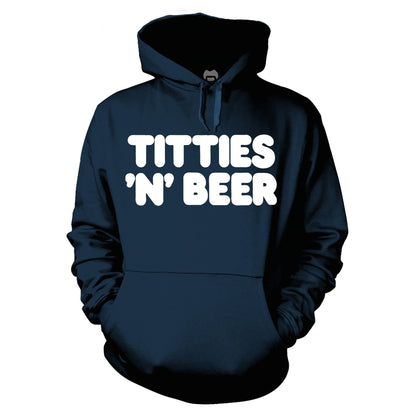 Frank Zappa - Titties 'n' Beer - Hooded Sweat Shirt - PHD