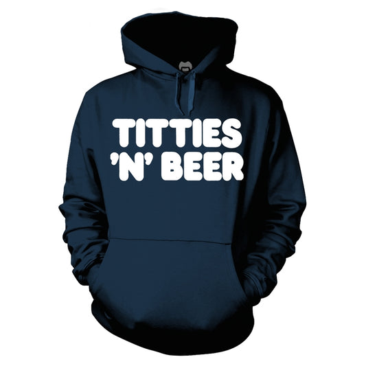 Frank Zappa - Titties 'n' Beer - Hooded Sweat Shirt - PHD