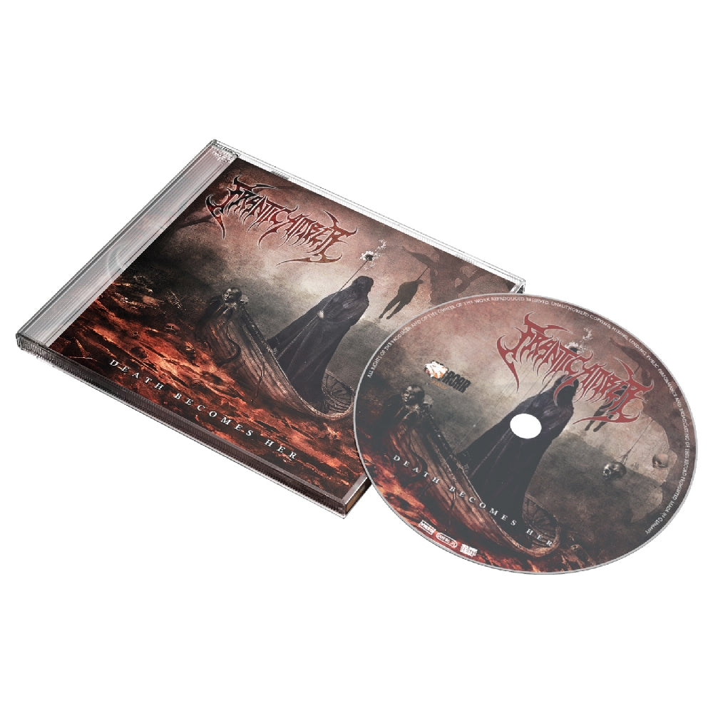 Frantic Amber - Death Becomes Her - CD - Rock Of Angels Records - Image 2