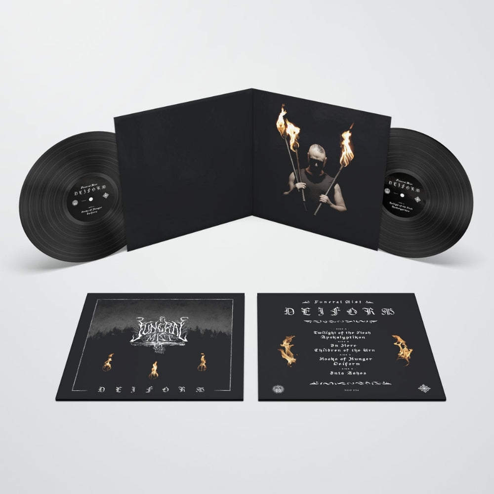 Funeral Mist - Deiform - DOUBLE LP GATEFOLD - Norma Evangelium Diaboli