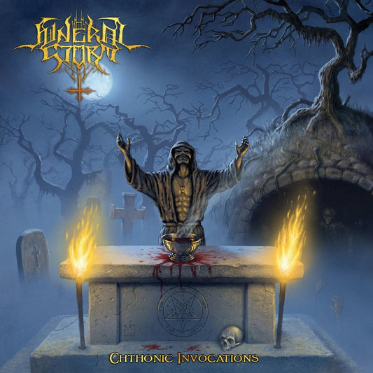 Funeral Storm - Chthonic Invocations - LP PICTURE - Hells Headbangers Records - Image 2