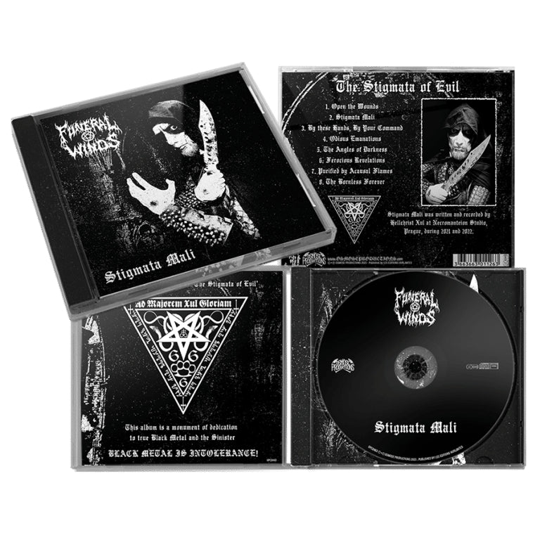 Funeral Winds - Stigmata Mali - CD - Osmose Productions - Image 2