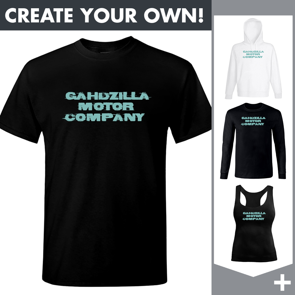 Gahdzilla Motor Company - Logo - Merchandising