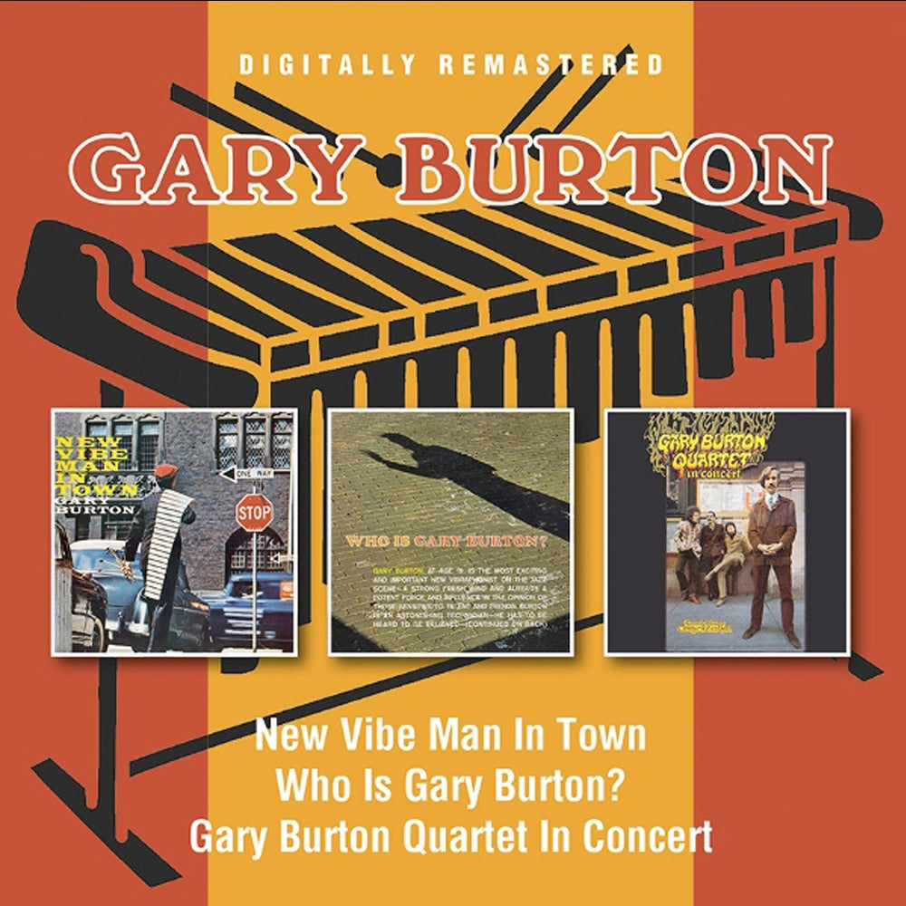 Gary Burton - New Vibe Man In Town/Who Is Gary Burton/In Concert - CD - BGO records
