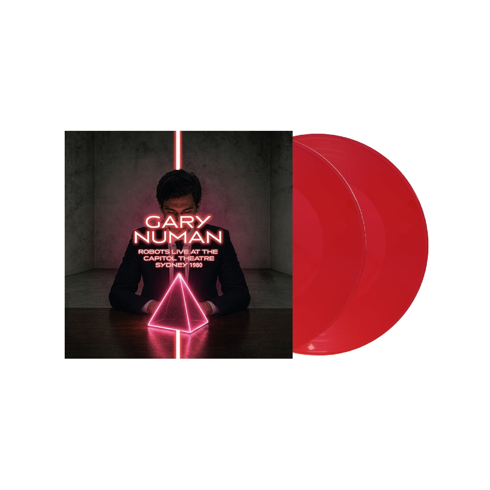 Gary Numan - Robots Live At The Capitol Theatre - Sydney 1980 - DOUBLE LP GATEFOLD COLOURED - MIW