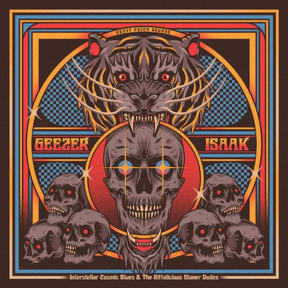 Geezer And Isaak - Interstellar Cosmic Blues & The Riffalicious Stoner Dudes - LP COLOURED - Heavy Psych Sounds Records