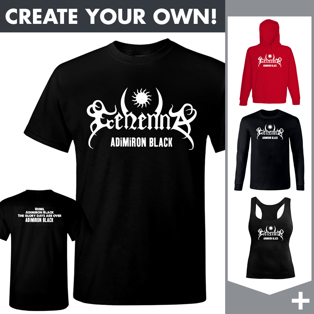 Gehenna - Adimiron Black White Logo - Merchandising