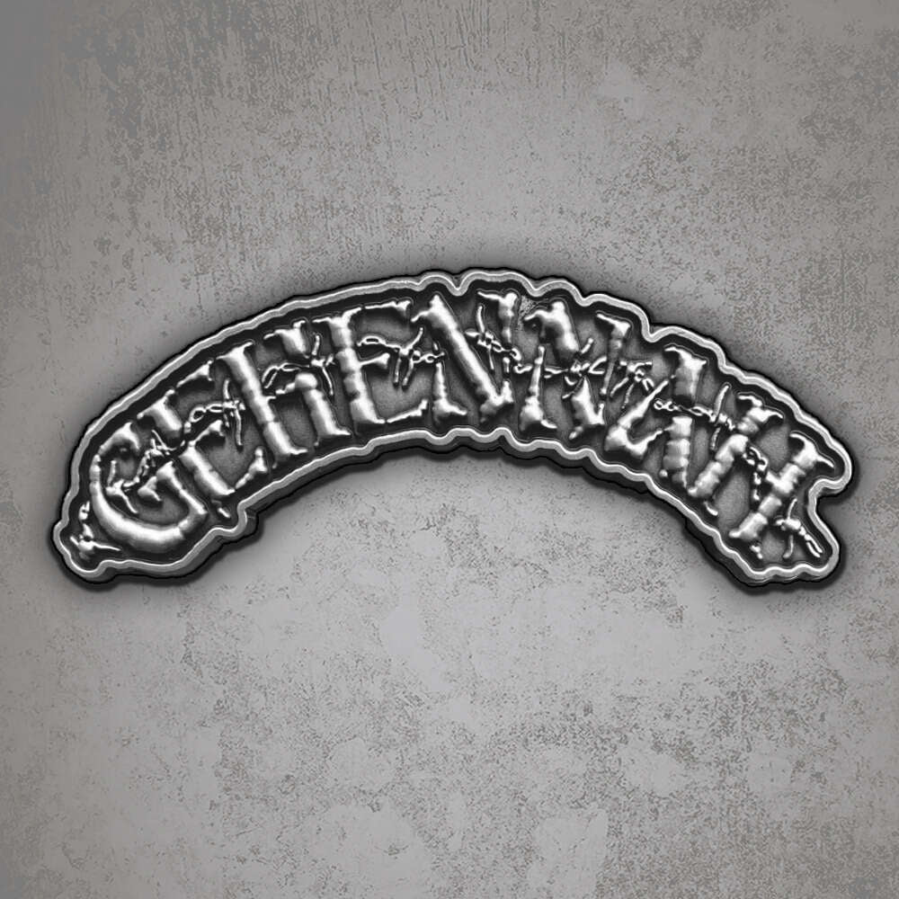 Gehennah - Gehennah. Logo Metal Pin - METAL PIN - Osmose Productions