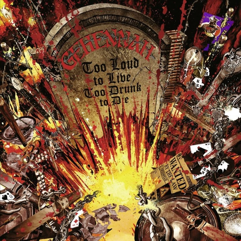 Gehennah - Too Loud To Live, Too Drunk To Die - CD - Osmose Productions