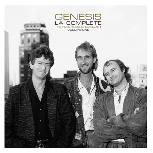 Genesis - L.A. Complete Vol.1 (The Full 1986 Broadcast) - DOUBLE LP - Parachute Recording Company - Image 2