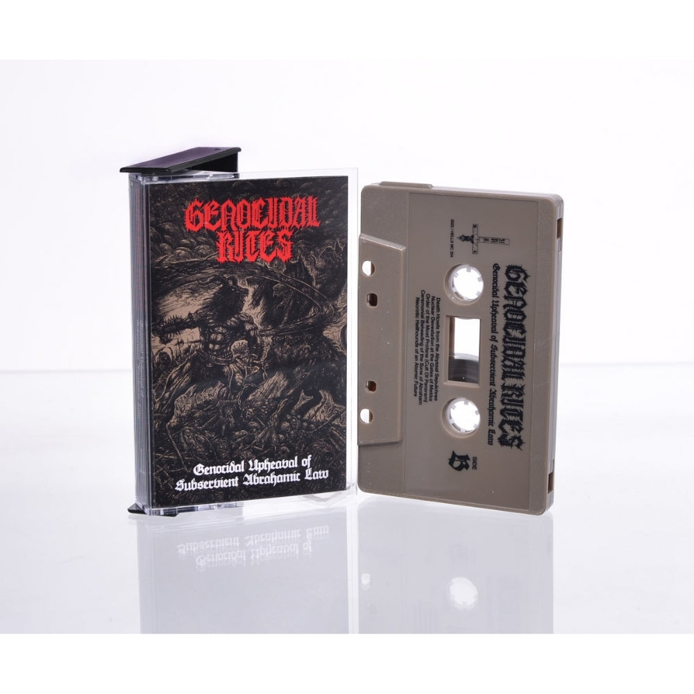 Genocidal Rites - Genocidal Upheaval of Subservient Abrahamic Law - CASSETTE - Hells Headbangers Records