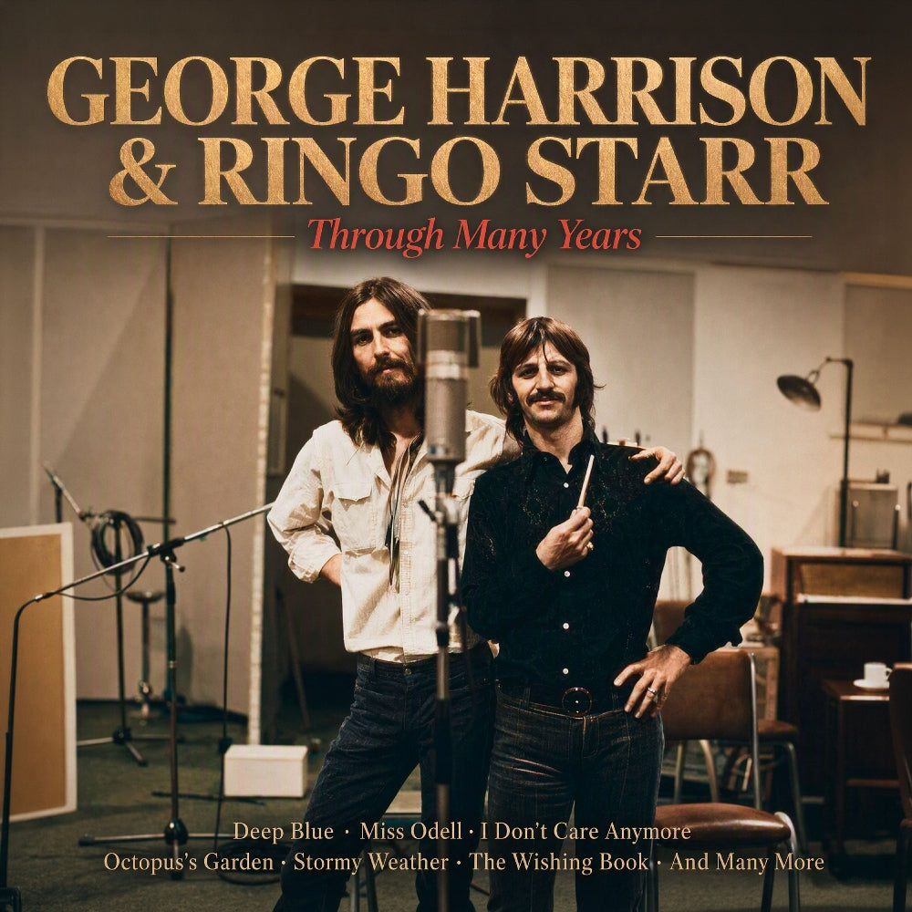 George Harrison & Ringo Starr - Through Many Years - CD - Rockin' Bear Records