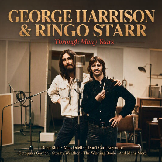 George Harrison & Ringo Starr - Through Many Years - CD - Rockin' Bear Records