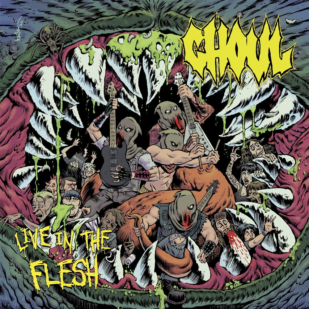 Ghoul - Live In The Flesh - CD - Tankcrimes