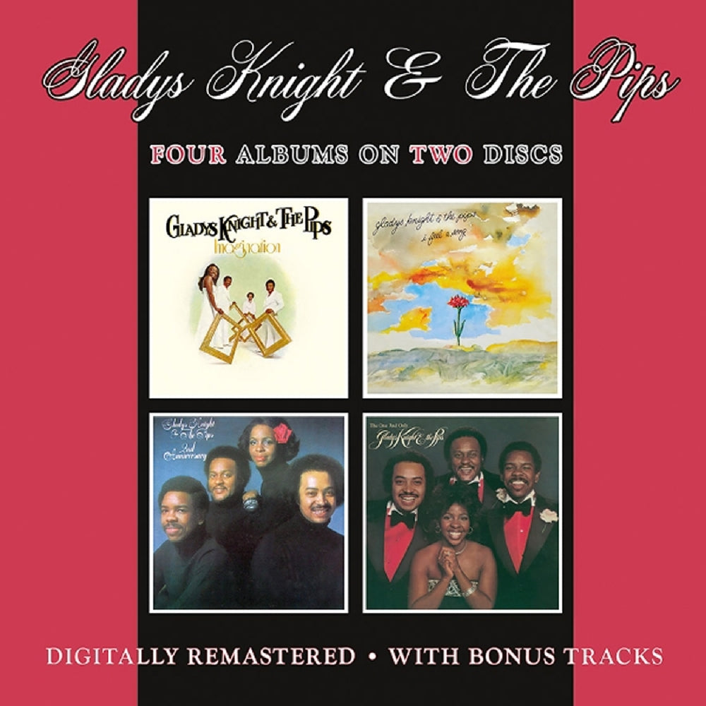 Gladys Knight And The Pips - Imagination / I Feel A Song / 2nd Anniversary / + - CD - BGO records