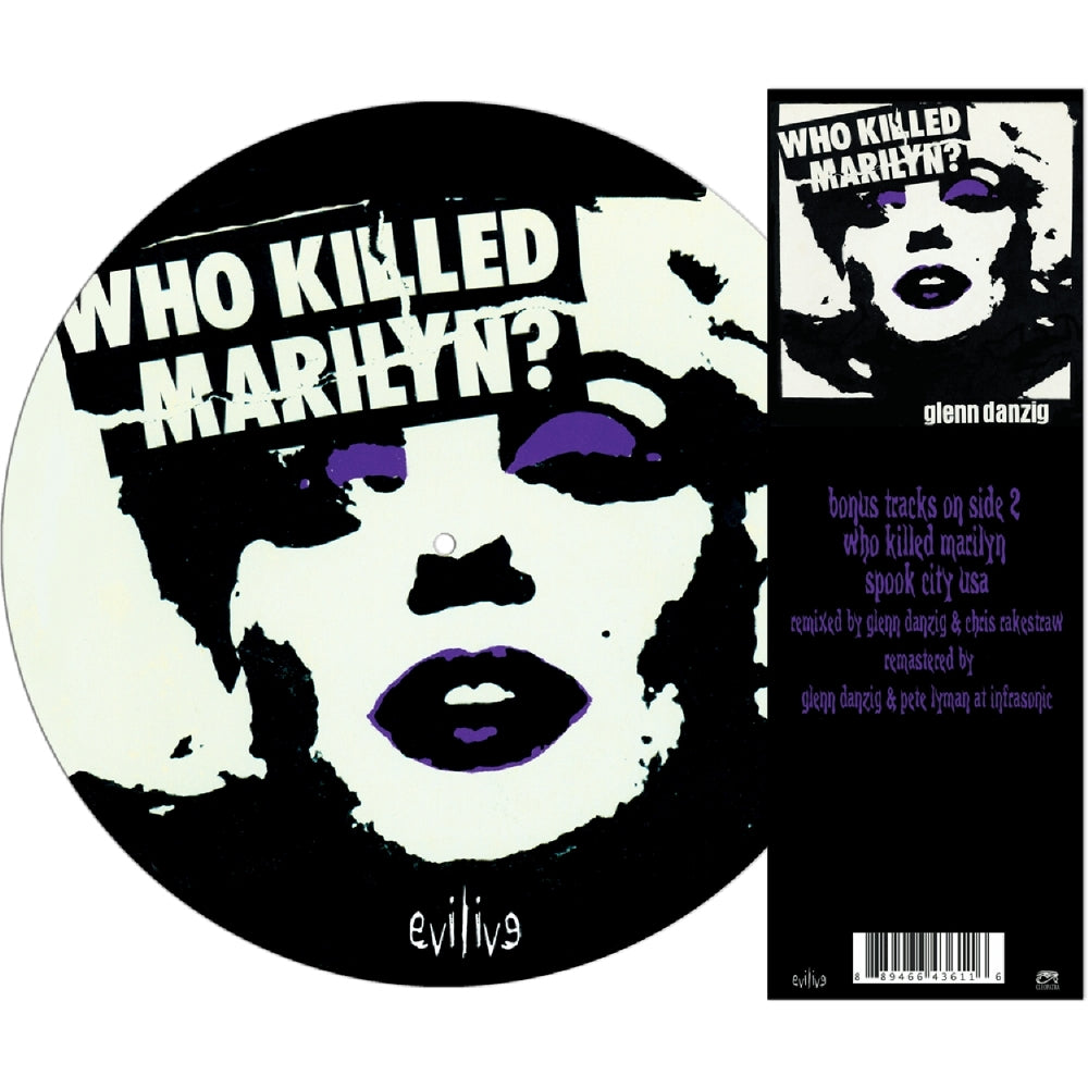 Glenn Danzig - Who Killed Marilyn? - LP PICTURE - Cleopatra Records