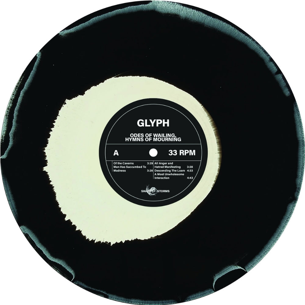 Glyph - Odes of Wailing, Hymns of Mourning - LP COLOURED - Shape Of Storms Records - Image 2
