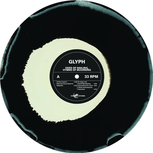 Glyph - Odes of Wailing, Hymns of Mourning - LP COLOURED - Shape Of Storms Records - Image 2