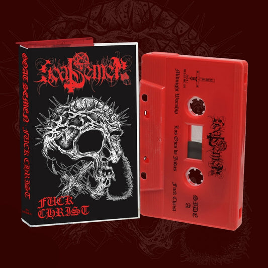 Goat Semen - Fuck Christ - CASSETTE COLOURED - Hells Headbangers Records