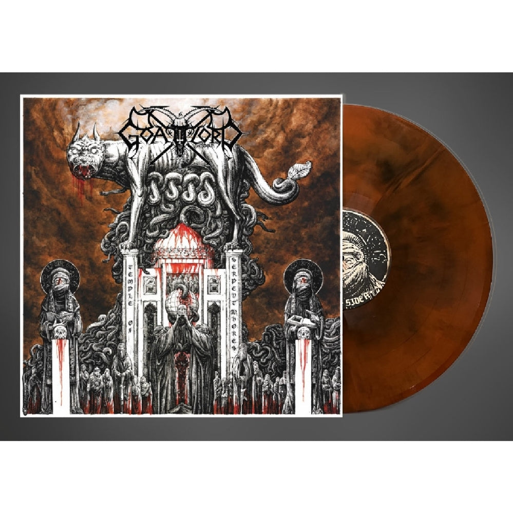 Goatlord Corp. - Temple of Serpent Whores - LP COLOURED - Nomad Snakepit Productions