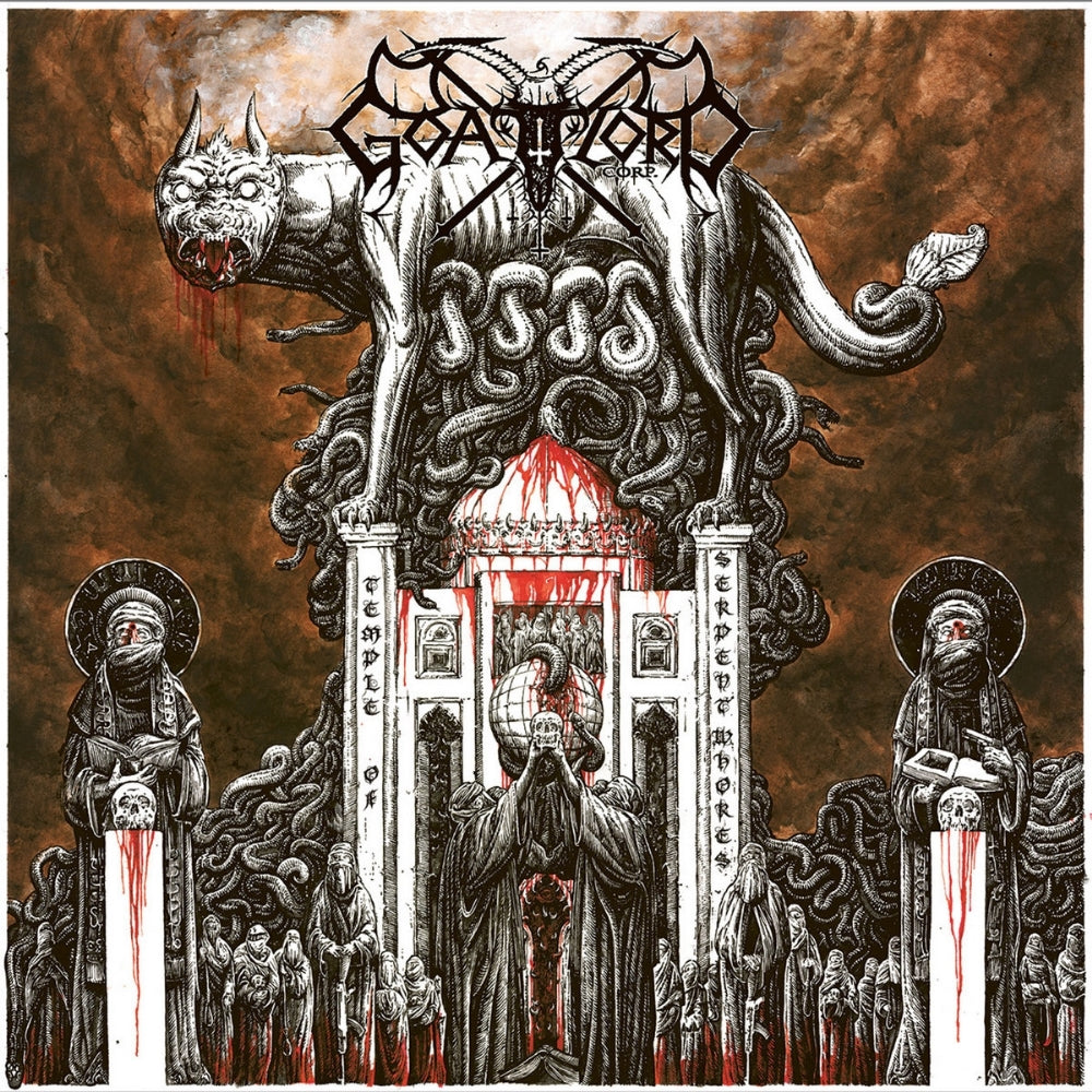 Goatlord Corp. - Temple of Serpent Whores - LP COLOURED - Nomad Snakepit Productions - Image 2