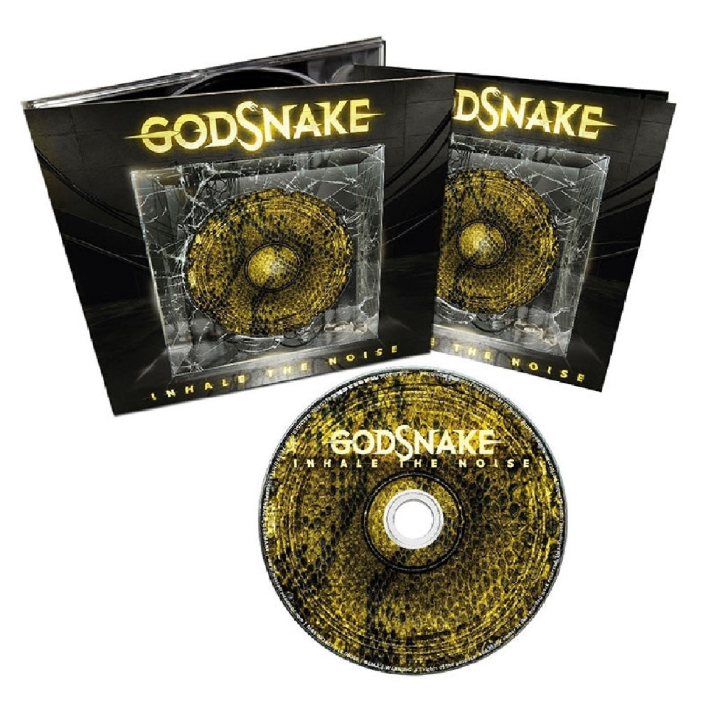 Godsnake - Inhale The Noise - CD DIGIPAK - Massacre Records - Image 2