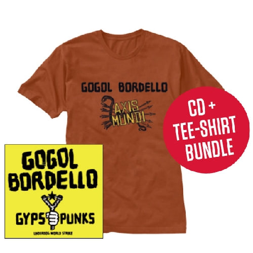 Gogol Bordello - Gypsy Punks Underdog World Strike LTD Edition - CD + T-shirt bundle - Side One Dummy