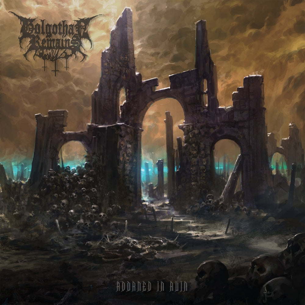 Golgothan Remains - Adorned In Ruin - CASSETTE COLOURED - Sentient Ruin - Image 2