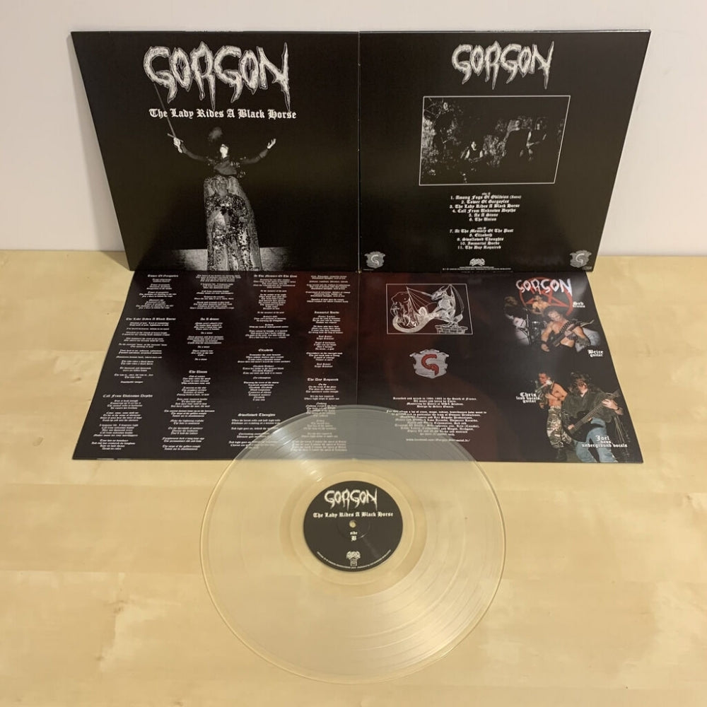 Gorgon - The Lady Rides A Black Horse - LP COLOURED - Osmose Productions - Image 2