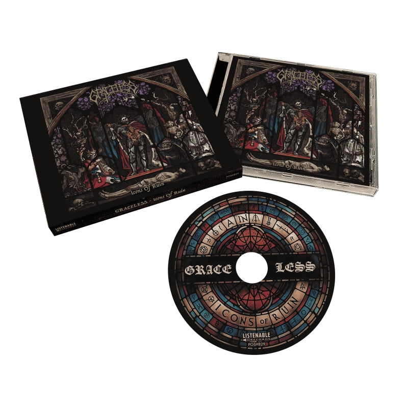 Graceless - Icons Of Ruin - CD SLIPCASE - Listenable - Image 2