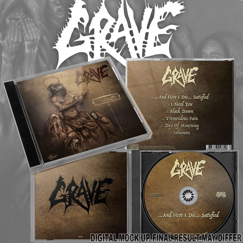 Grave - ...And Here I Die ...Satisfied - CD - Osmose Productions - Image 2