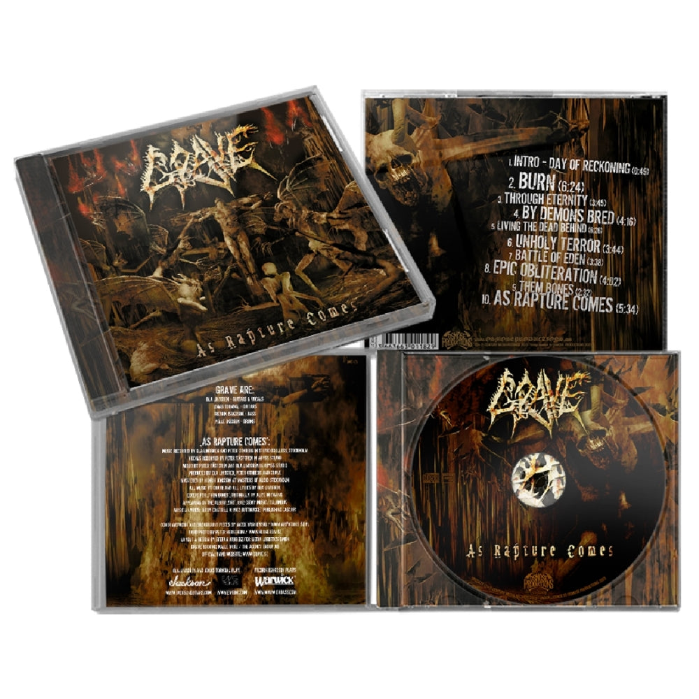 Grave - As Rapture Comes - CD - Osmose Productions - Image 2