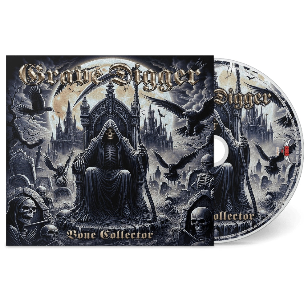 Grave Digger - Bone Collector - CD DIGIPAK - Rock Of Angels Records - Image 2