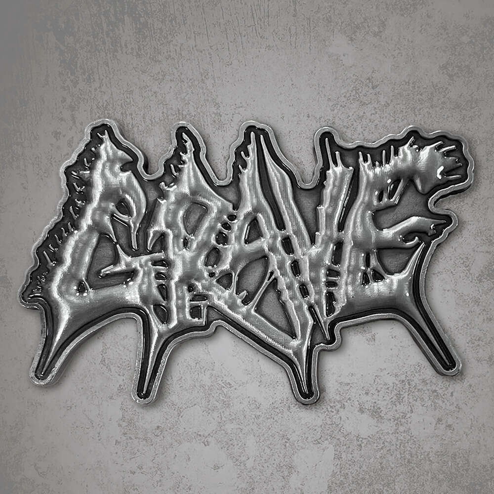 Grave - Grave Logo. Metal Pin - METAL PIN - Osmose Productions