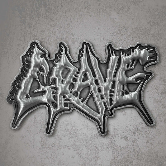 Grave - Grave Logo. Metal Pin - METAL PIN - Osmose Productions