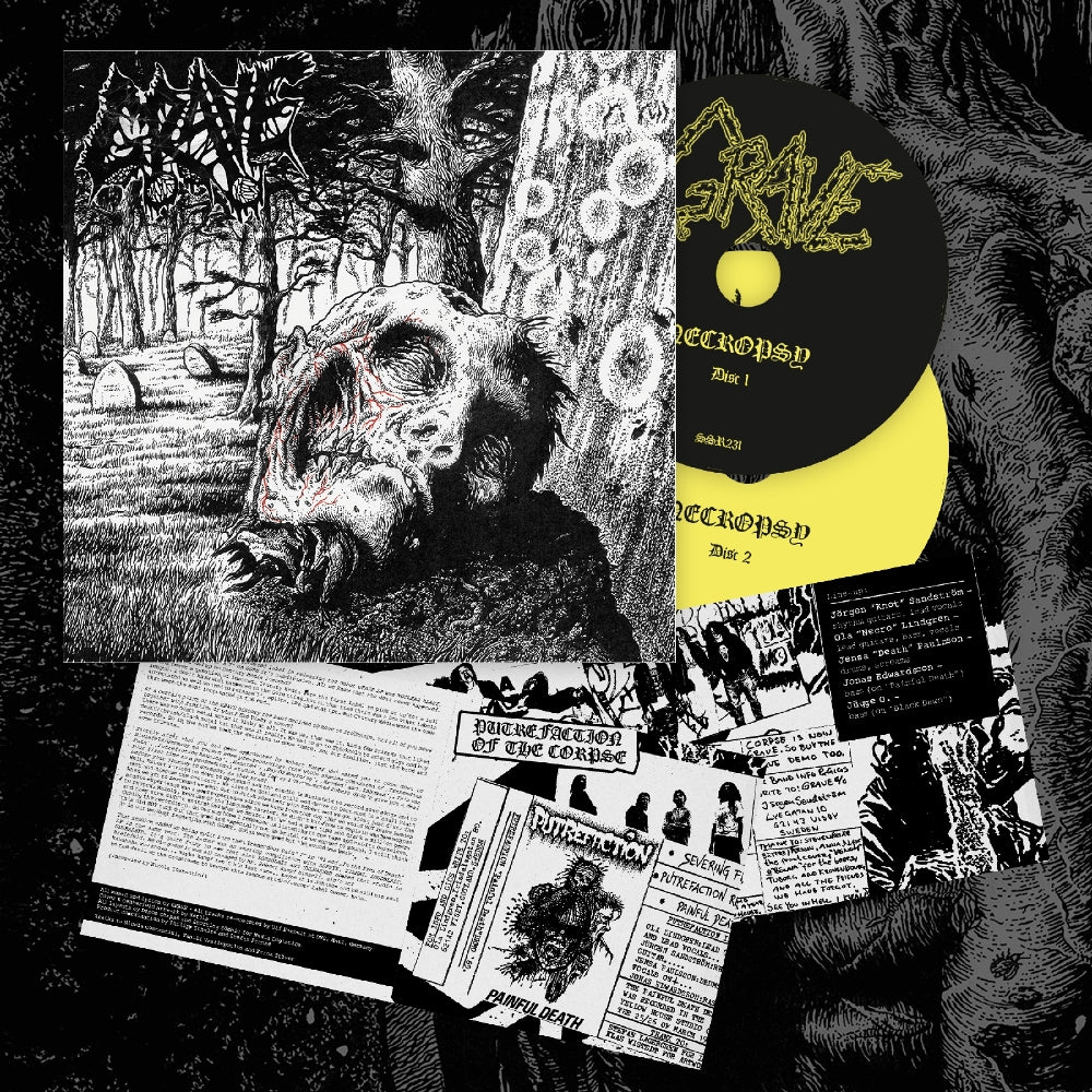 Grave - Necropsy - The Complete Demo Recordings 1986-1991 - DOUBLE CD - Soulseller - Image 2
