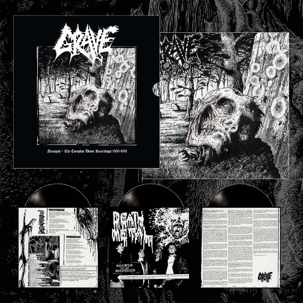 Grave - Necropsy - The Complete Demo Recordings 1986-1991 - TRIPLE LP - Soulseller