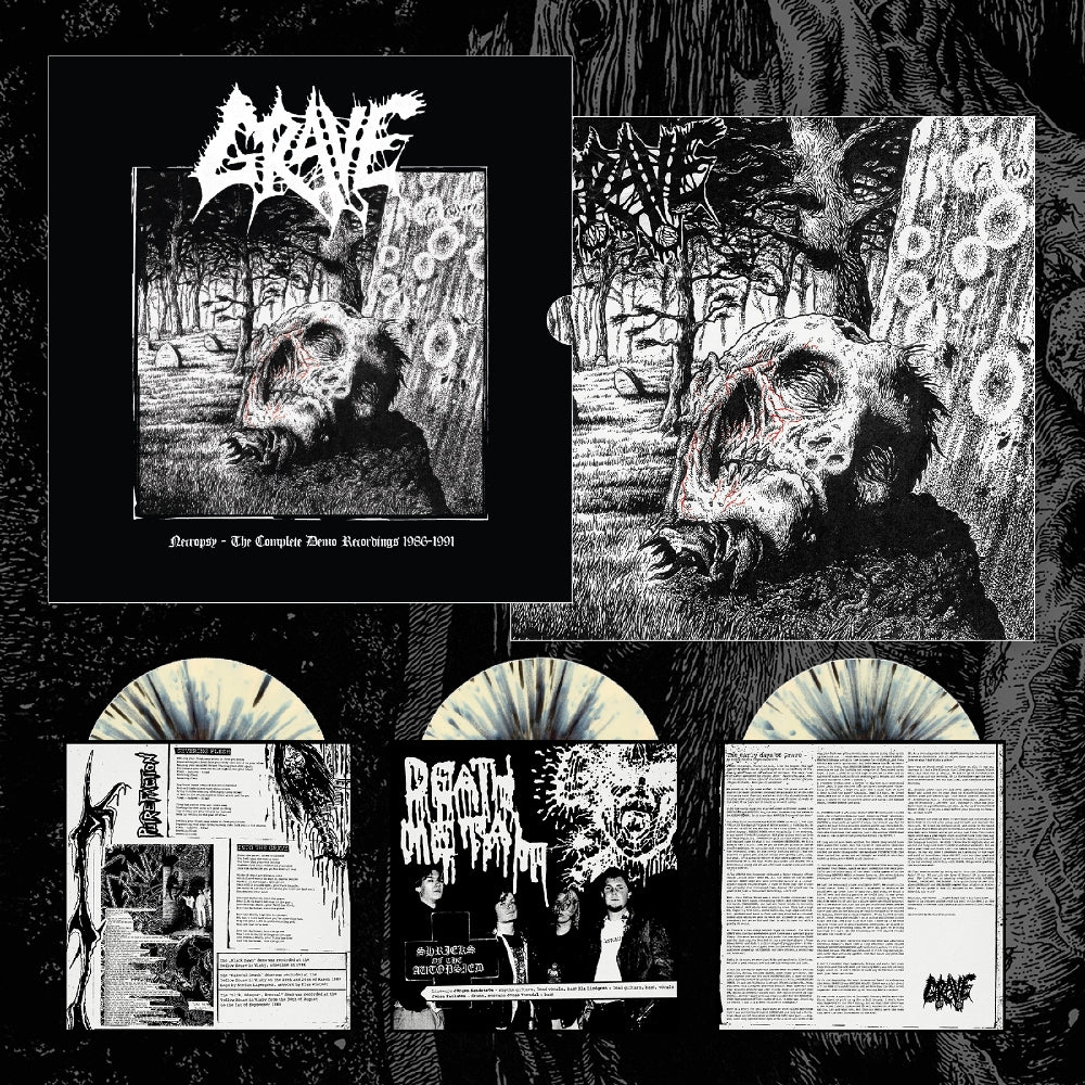 Grave - Necropsy - The Complete Demo Recordings 1986-1991 - TRIPLE LP COLOURED - Soulseller