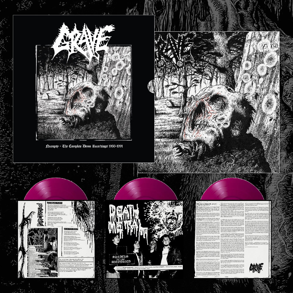 Grave - Necropsy - The Complete Demo Recordings 1986-1991 - TRIPLE LP COLOURED - Soulseller