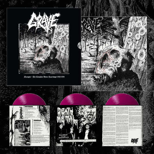 Grave - Necropsy - The Complete Demo Recordings 1986-1991 - TRIPLE LP COLOURED - Soulseller