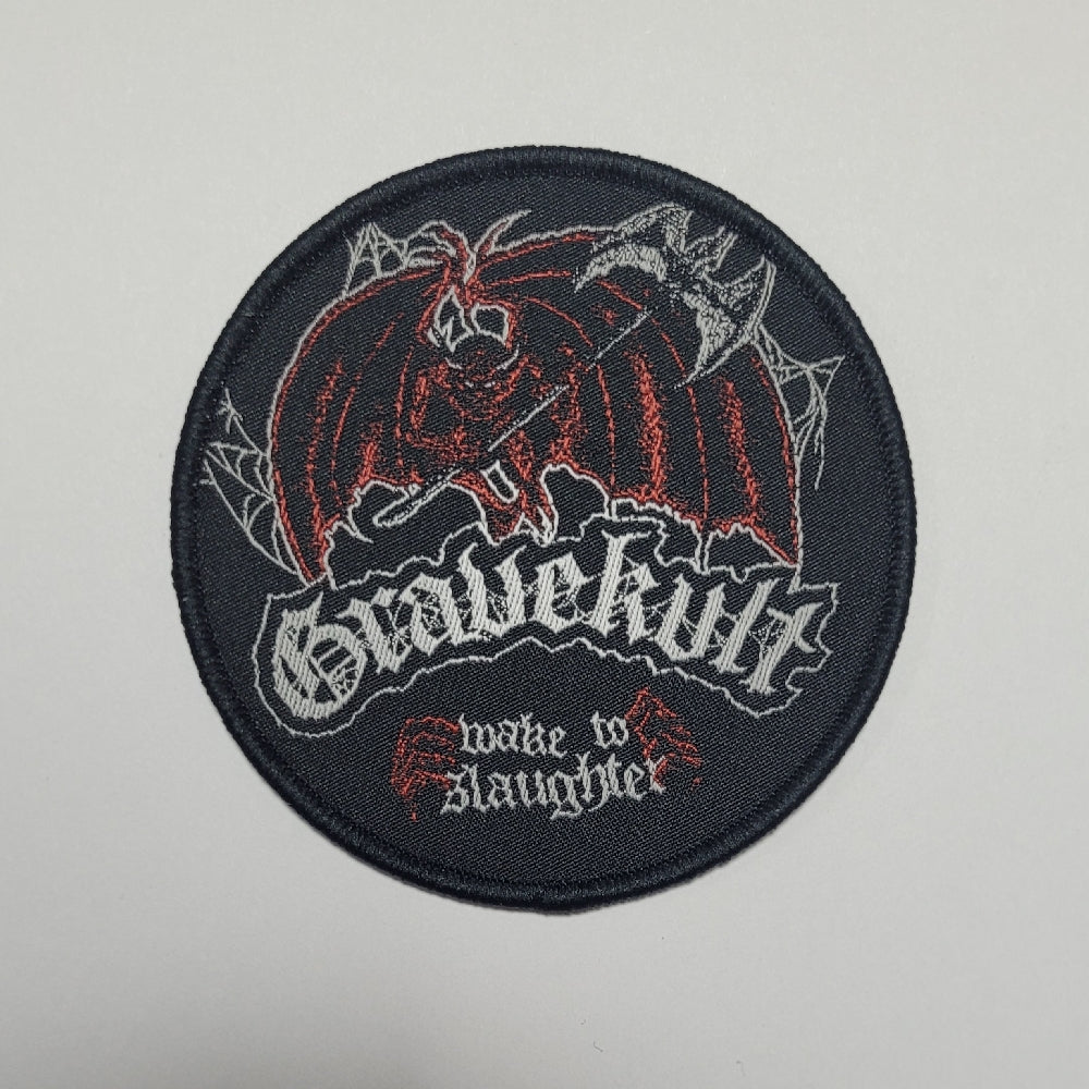 Gravekult - Wake To Slaughter Red - Patch - Woven Hoof