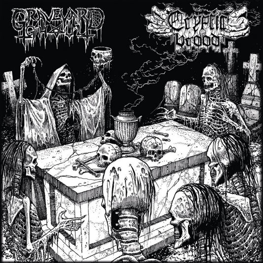 Graveyard Ghoul - Cryptic Brood - The Graveyard Brood - LP - Final Gate Records