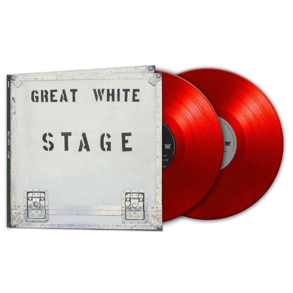 Great White - Stage - DOUBLE LP GATEFOLD COLOURED - Deadline Music