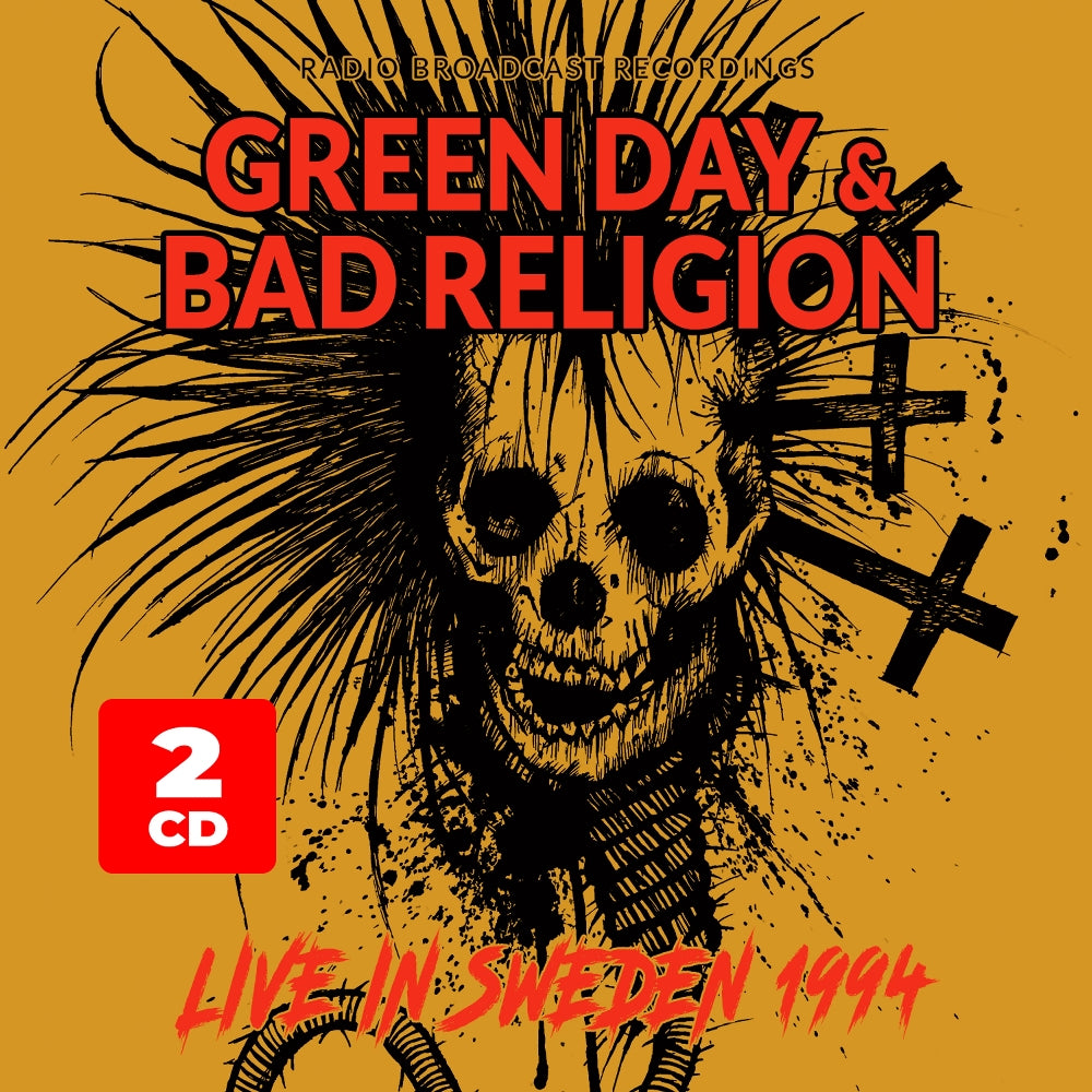 Green Day & Bad Religion - Live In Sweden 1994 (Radio Broadcast Recordings) - CD DIGISLEEVE - Laser Media